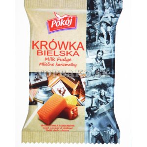 Krowky 1kg mliečne karamelky (Retro dizajn)